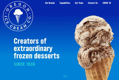 Custom WordPress Theme Development for IceCream Company