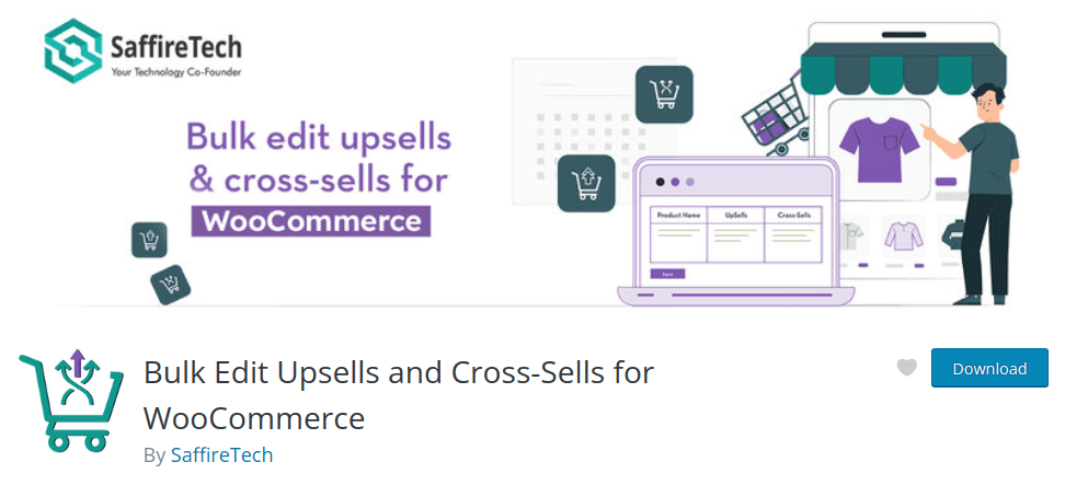 Bulk Edit Upsells and Cross-sells for WooCommerce