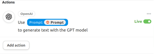 Action OpenAI
