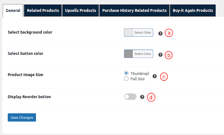 Setting Up General Settings