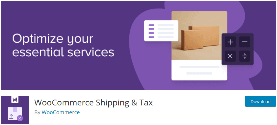 WooCommerce Shipping & Tax