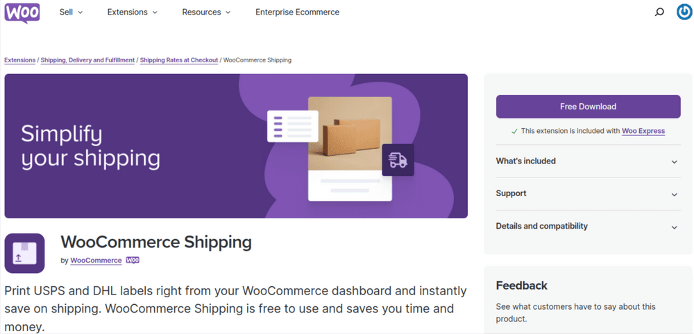 WooCommerce Shipping