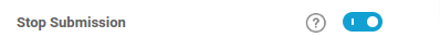 Stop Submissions