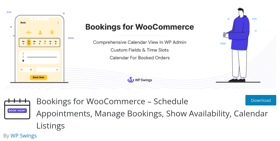 Bookings for WooCommerce