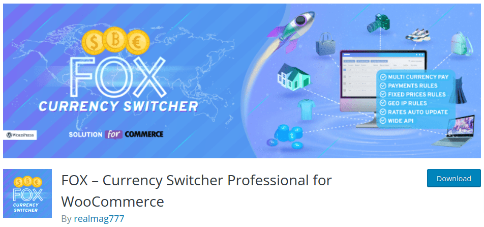 FOX &ndash; Currency Switcher Professional for WooCommerce