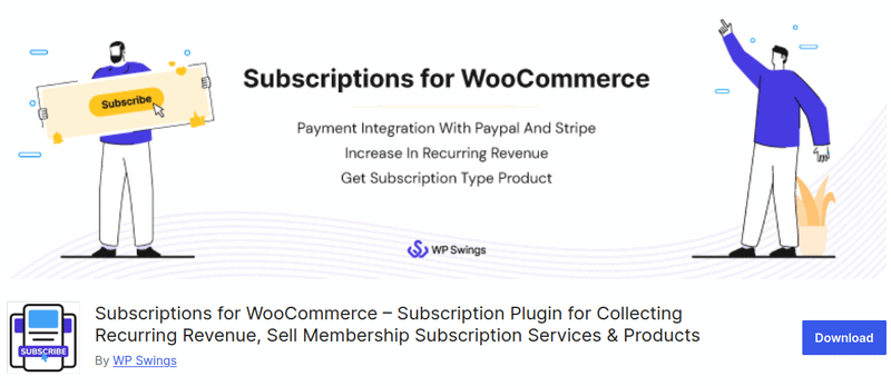 Subscriptions for WooCommerce