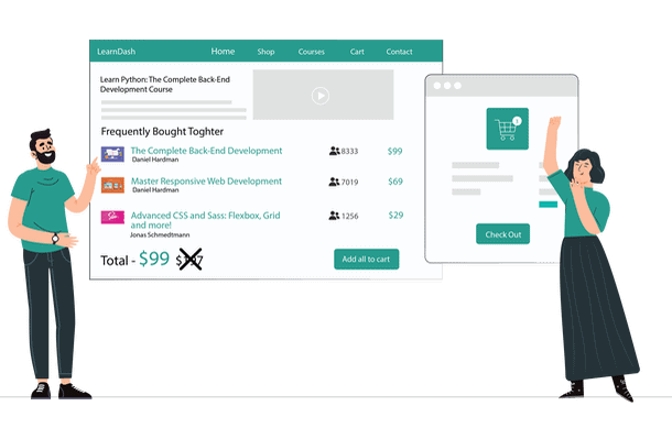 Frequently Bought Together for LearnDash