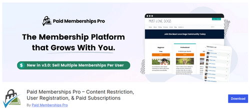 Paid Memberships Pro for LearnDash
