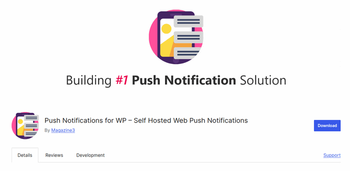 push notifications for wp