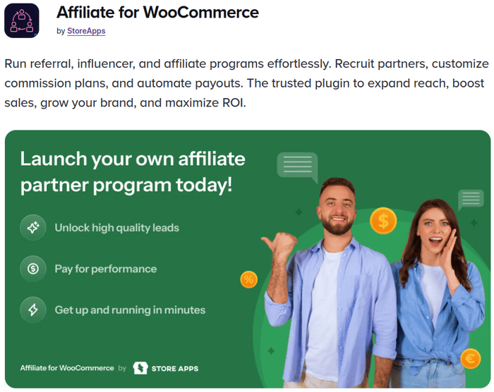 Affiliate for WooCommerce