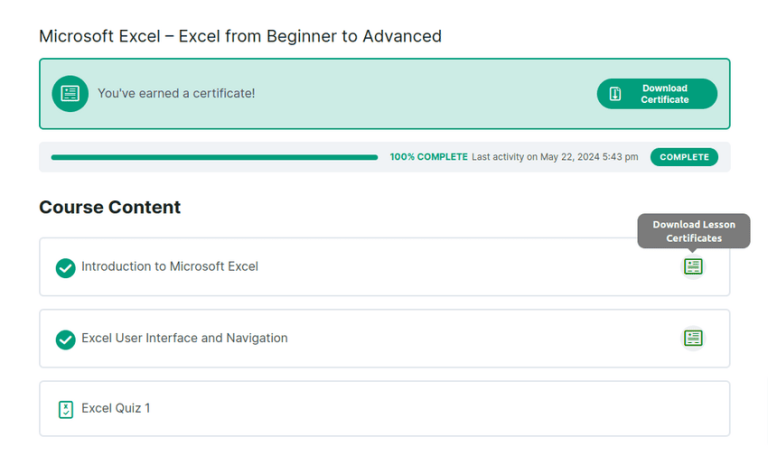 Certficate-on-lesson-completion