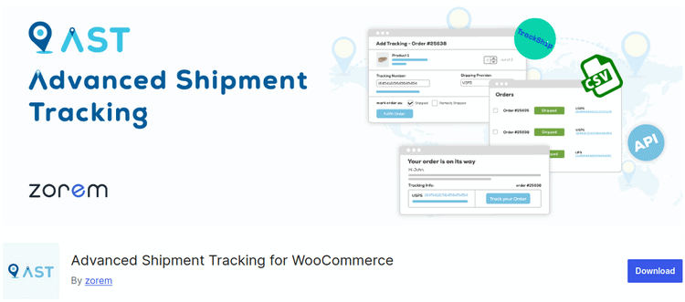 YAdvanced Shipment Tracking for WooCommerce