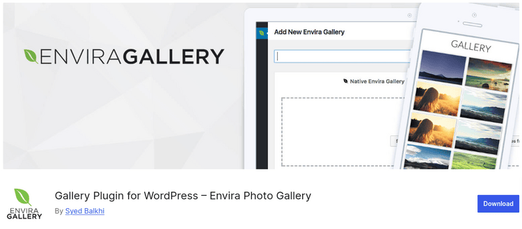Envira Gallery Plugin for WordPress