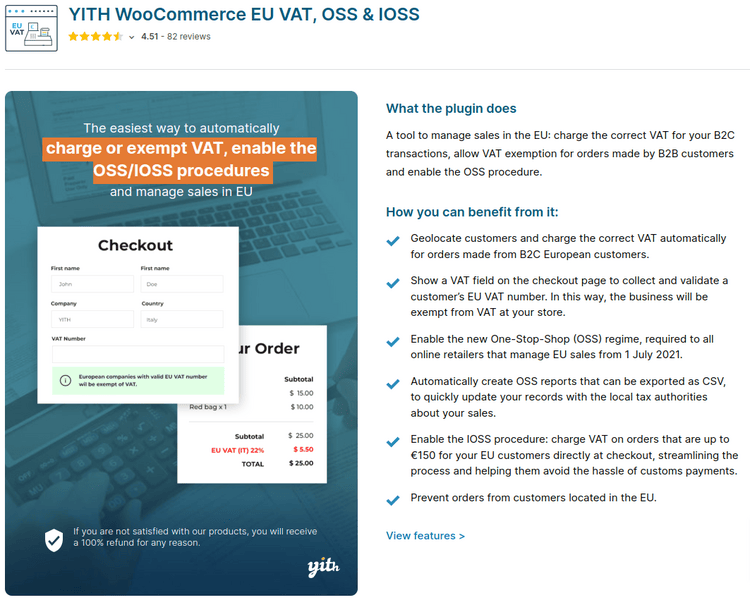 YITH WooCommerce EU VAT OSS & IOSS
