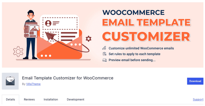 Email Template Customizer for WooCommerce by VillaTheme