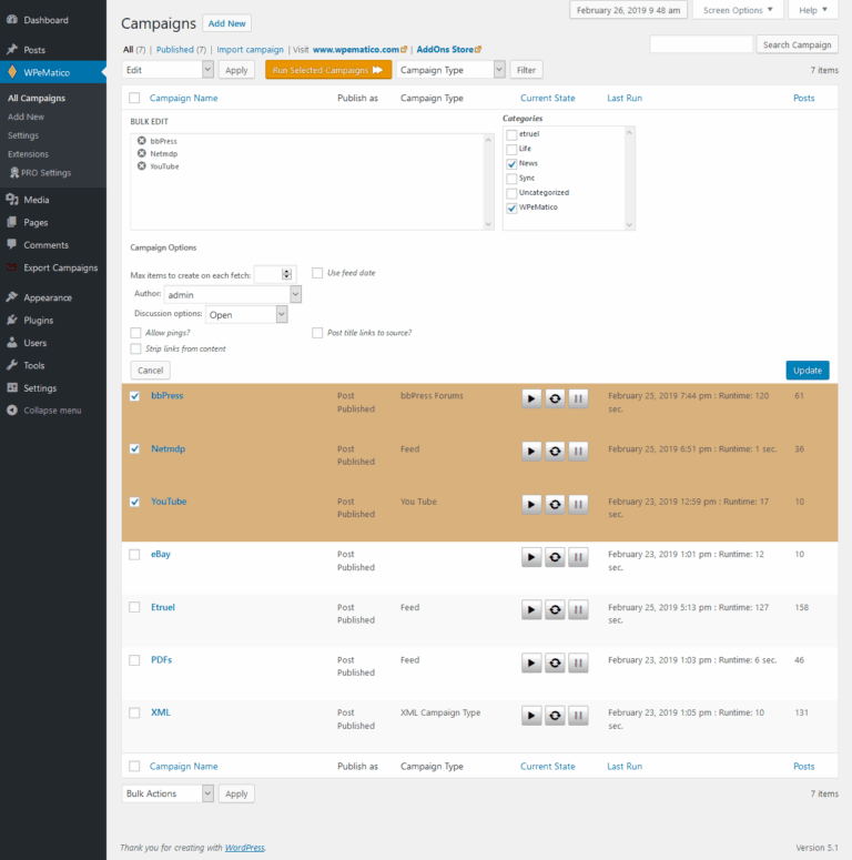 WPeMatico RSS Feed Fetcher 2