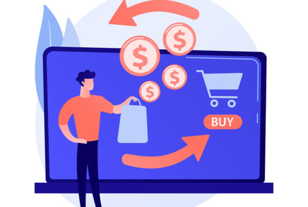 Cashback service vector concept metaphor