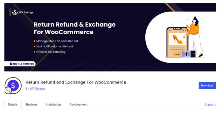 Return and Refund Exchange for Woocommerce main